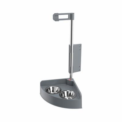 Hailo Futterstation 3291001 Katze mit zwei Näpfen verstellbar