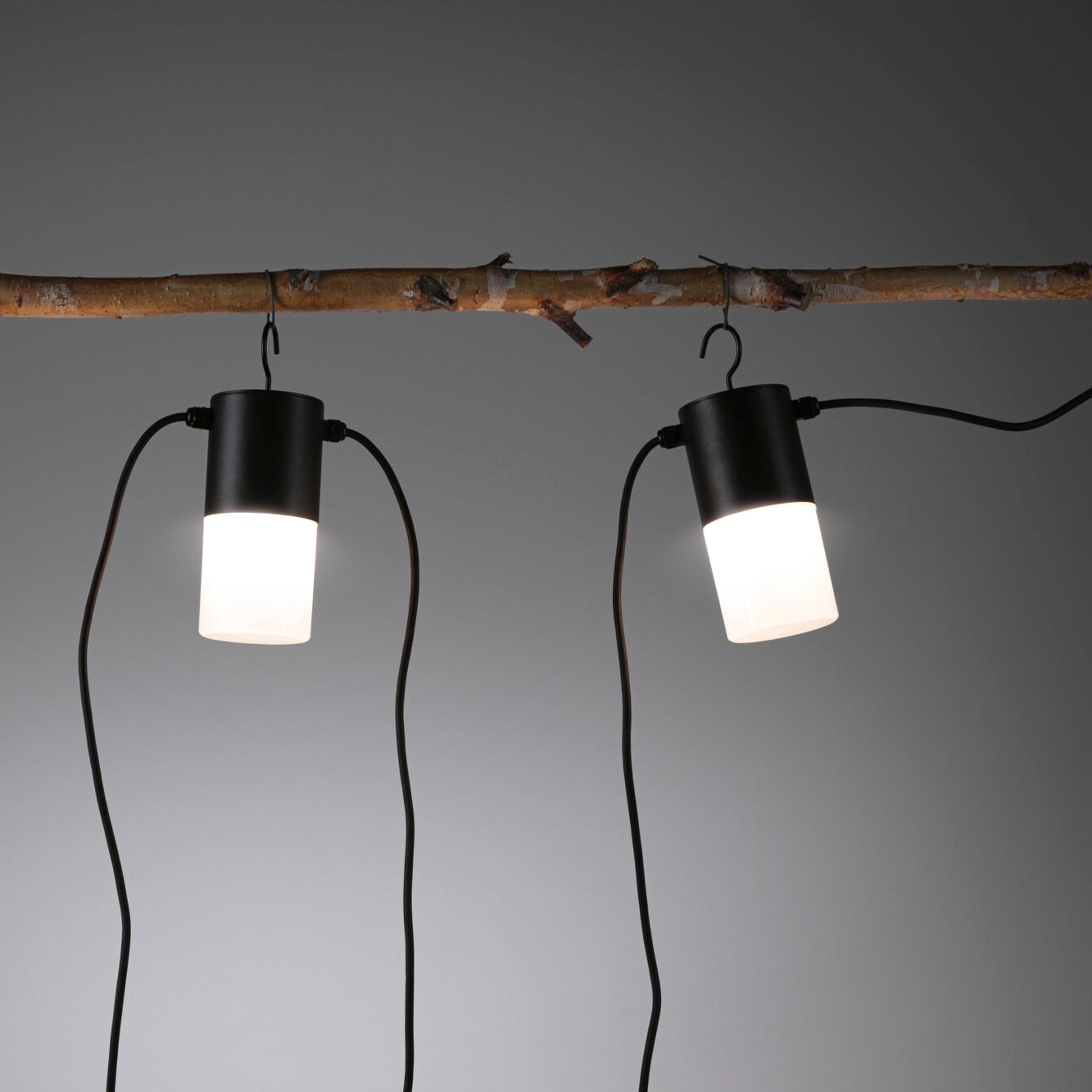 Paulmann - Plug & Shine Outdoor 2W LED Fairy Lights in Anthracite