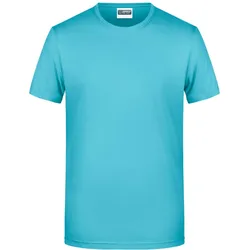 James & Nicholson Herren Bio T-Shirt 8008 pacific XL