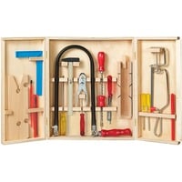 Laubsäge-Holzschrank, Kinderwerkzeug inkl. Werkzeug