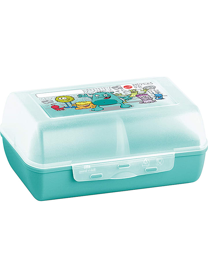 Emsa Lunchbox "Variabolo" in Türkis - (B)16 x (H)7 x (T)11 cm - onesize