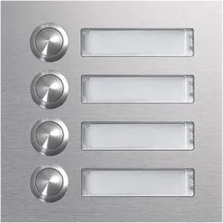 Hager Rund-Taster 4 WE LED-Schild modular