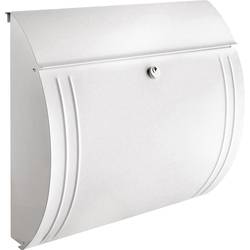 Burg Wächter MODENA 857 W Briefkasten Stahlblech Weiß