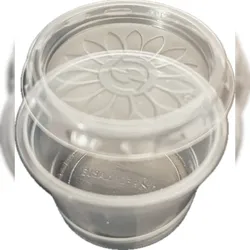 Dressingbecher mit Deckel aus PP / 50 ml / 1000 Stk