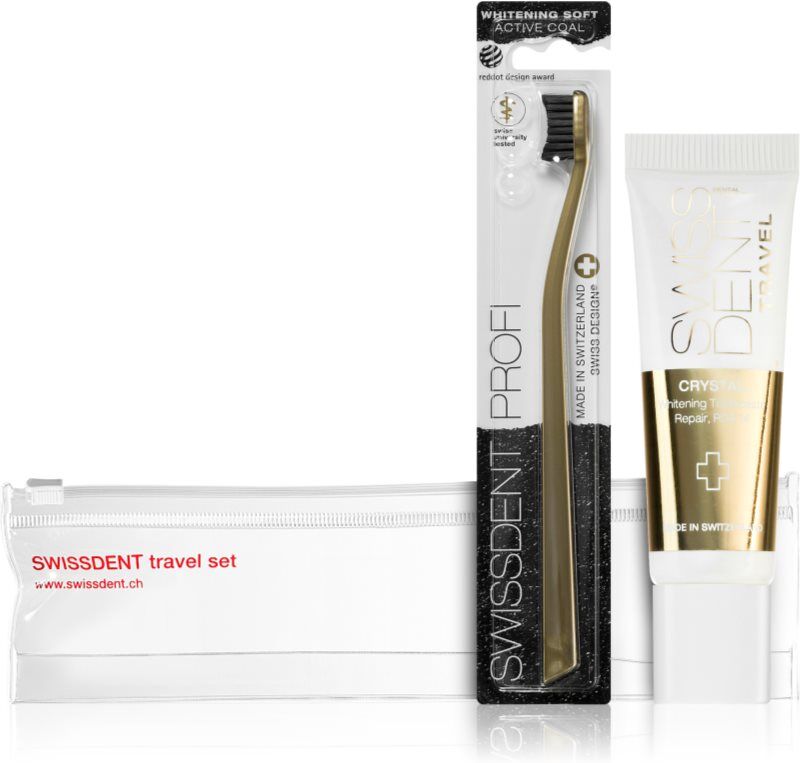 Swissdent Travel Set Crystal kit voyage pour les dents