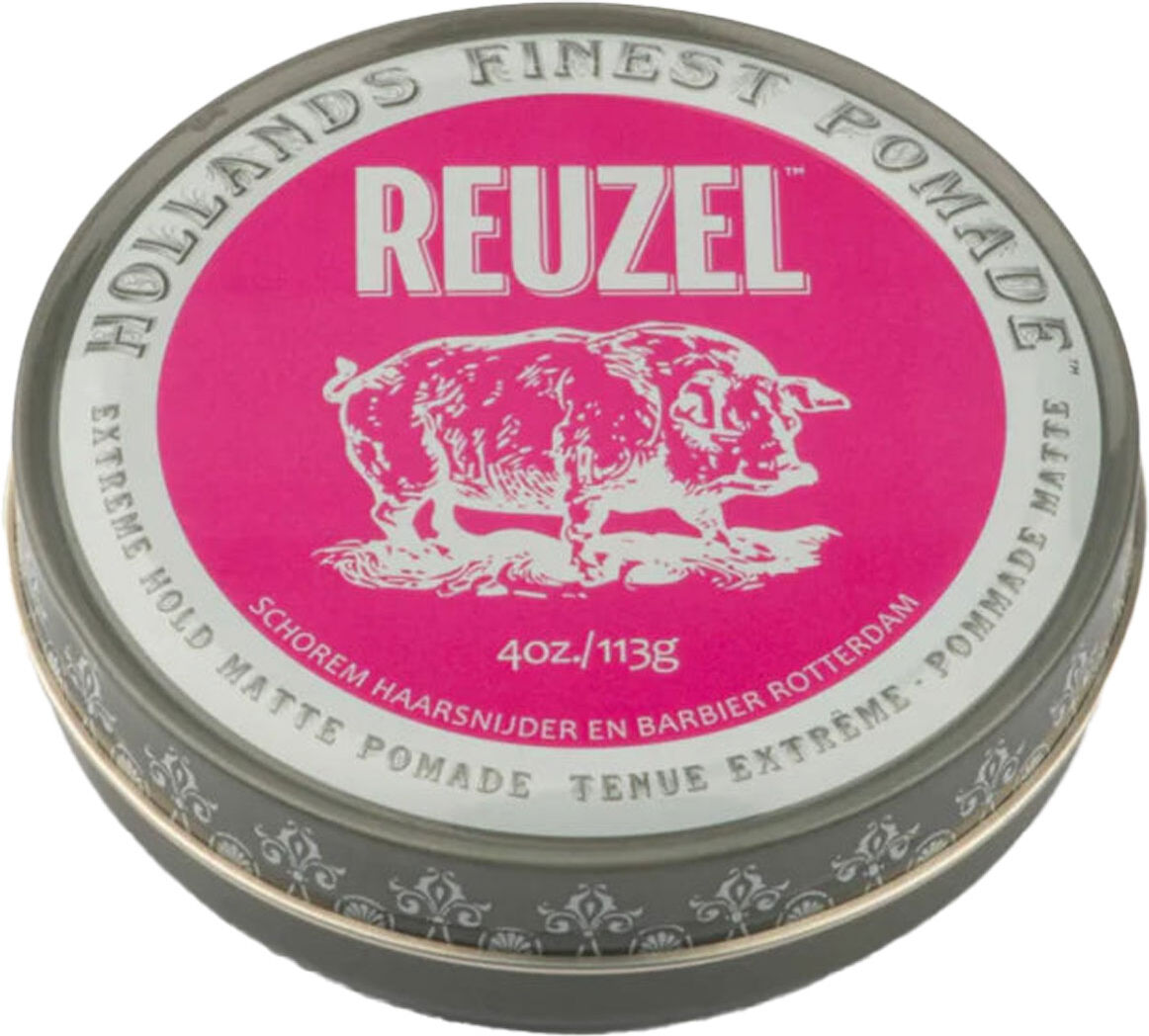 REUZEL Pink Extreme Hold Matte Pomade 113g