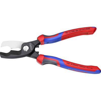 Knipex 95 12 200 Kabelschere Geeignet für (Abisoliertechnik) Alu- und Kupferkabel, ein- und mehrdrähtig 20 mm 70 mm² 2