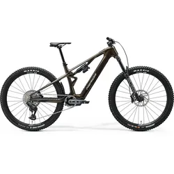 Merida eONE-SIXTY SL 8000 Light-E-MTB mit Carbonrahmen und Bosch SX, Guarded Gold