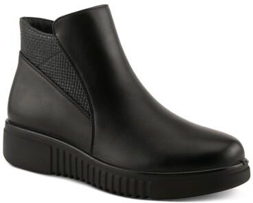 Women's Baglama Bootie by Flexus by Spring Step in Black (Size 38 M)