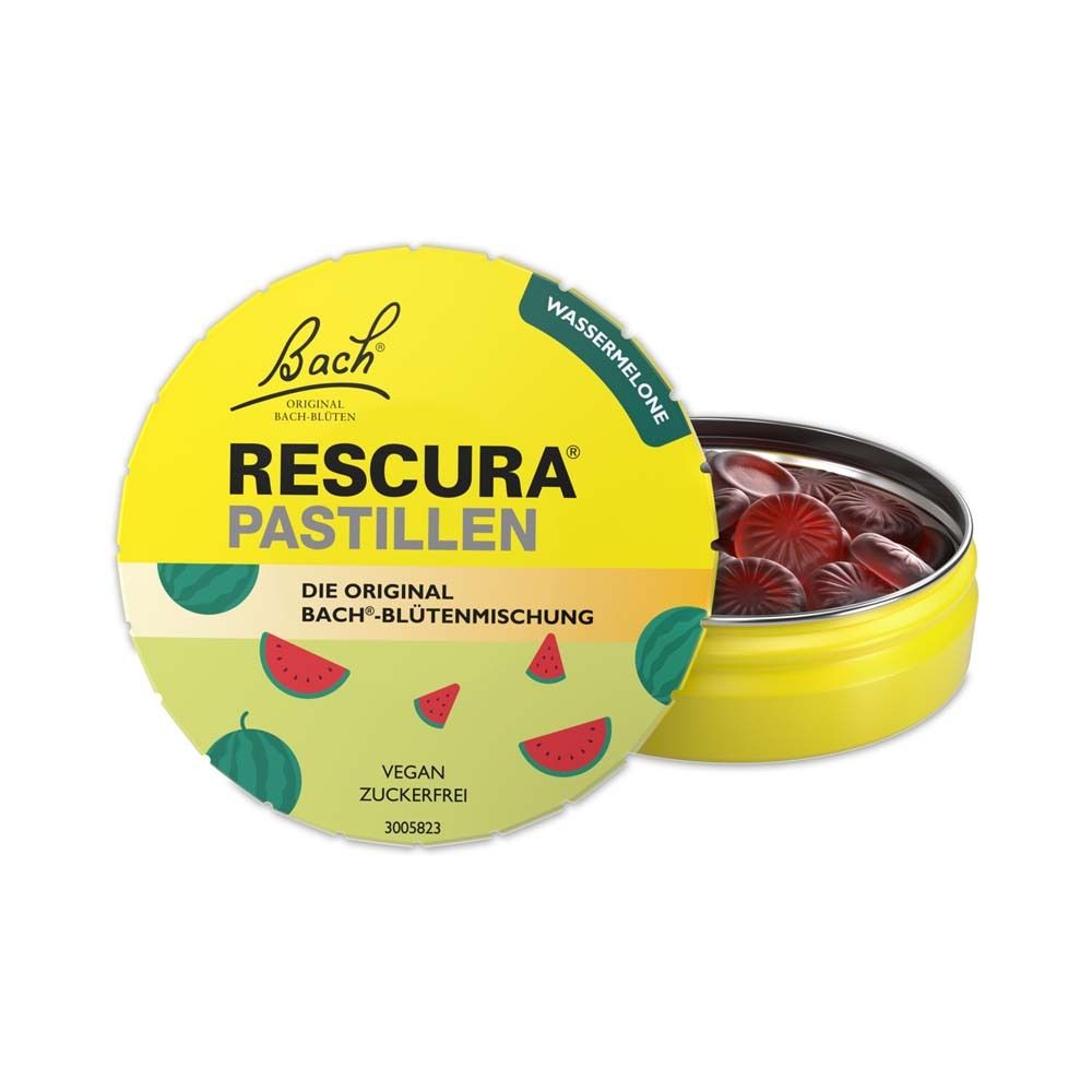 Bachblüten Original Rescura Pastillen Wassermelone 50 g