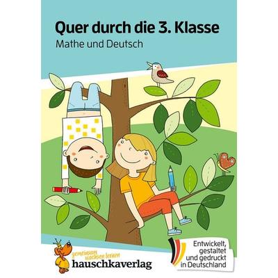 Übungsheft Mathe und Deutsch 3. Klasse, Taschenbuch von Tina Harder, Hauschka Verlag, 978-3-88100-663-7