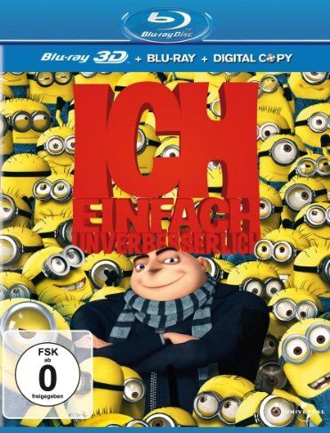 Chris Renaud - Ich - Einfach unverbesserlich (+ Blu-ray + Digital Copy) [Blu-ray 3D] - Preis vom 30.09.2026 09:01:18 h