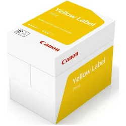 Canon, Kopierpapier, Yellow Label Print (A4, 2500 Blätter, 80 g/m2)