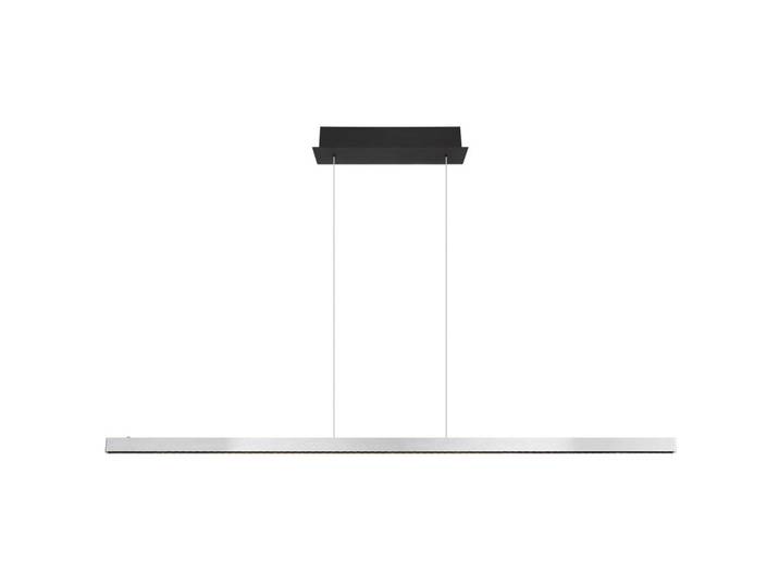 Globo Led-Hängeleuchte, Schwarz, Transparent, Metall, Kunststoff, 9x120x150 cm, höhenverstellbar, Touch (on/off), Lampen & Leuchten, Innenbeleuchtung, Hängelampen, Pendelleuchte