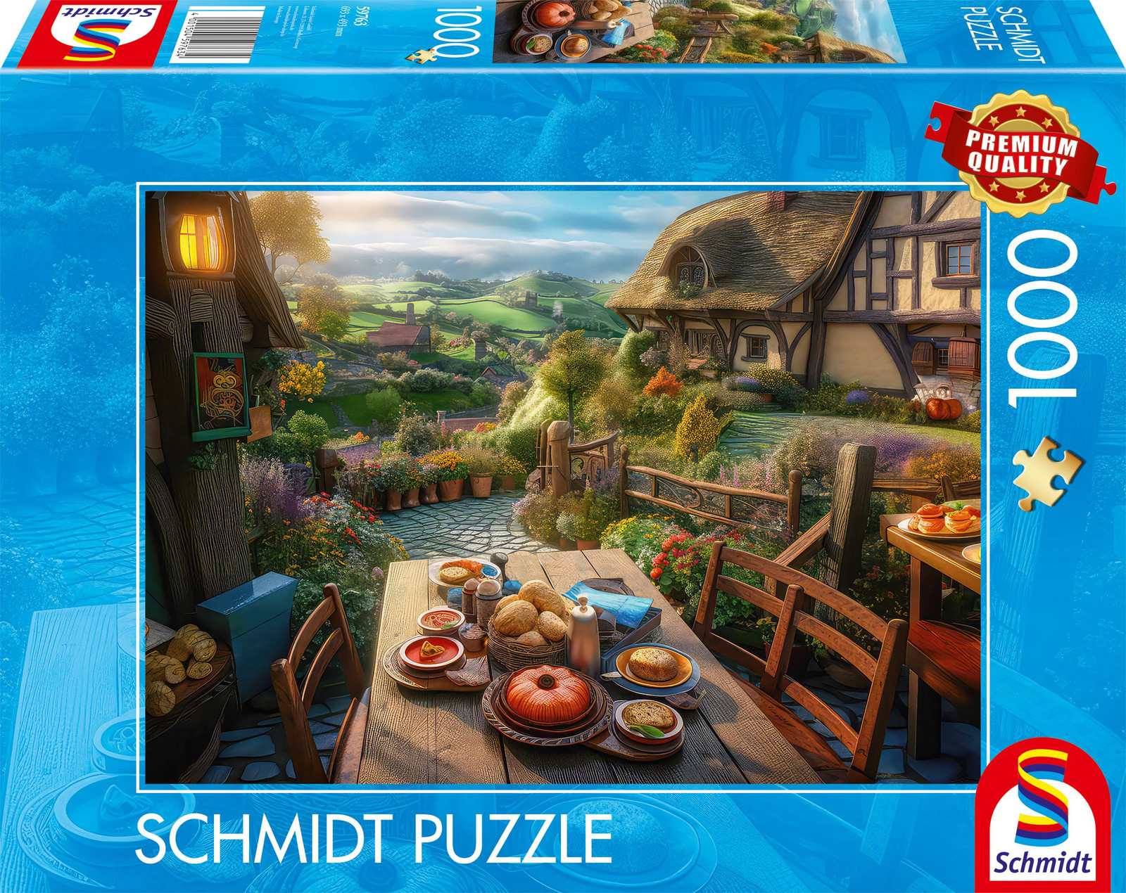 Schmidt Spiele Puzzel Ontbijt met uitzicht 1000 stukjes