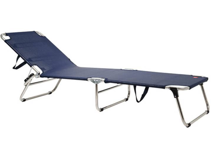 dreibeinige Liege Amigo Fiam blau, Designer Francesco Favagrossa, 60x28 cm