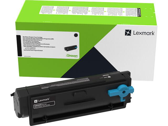 Lexmark original Tonerpatrone, schwarz - LCCP, LRP, Lexmark Corporate - für Lexmark MS331dn, MS431dn, MX331adn, MX431adn 55B200E