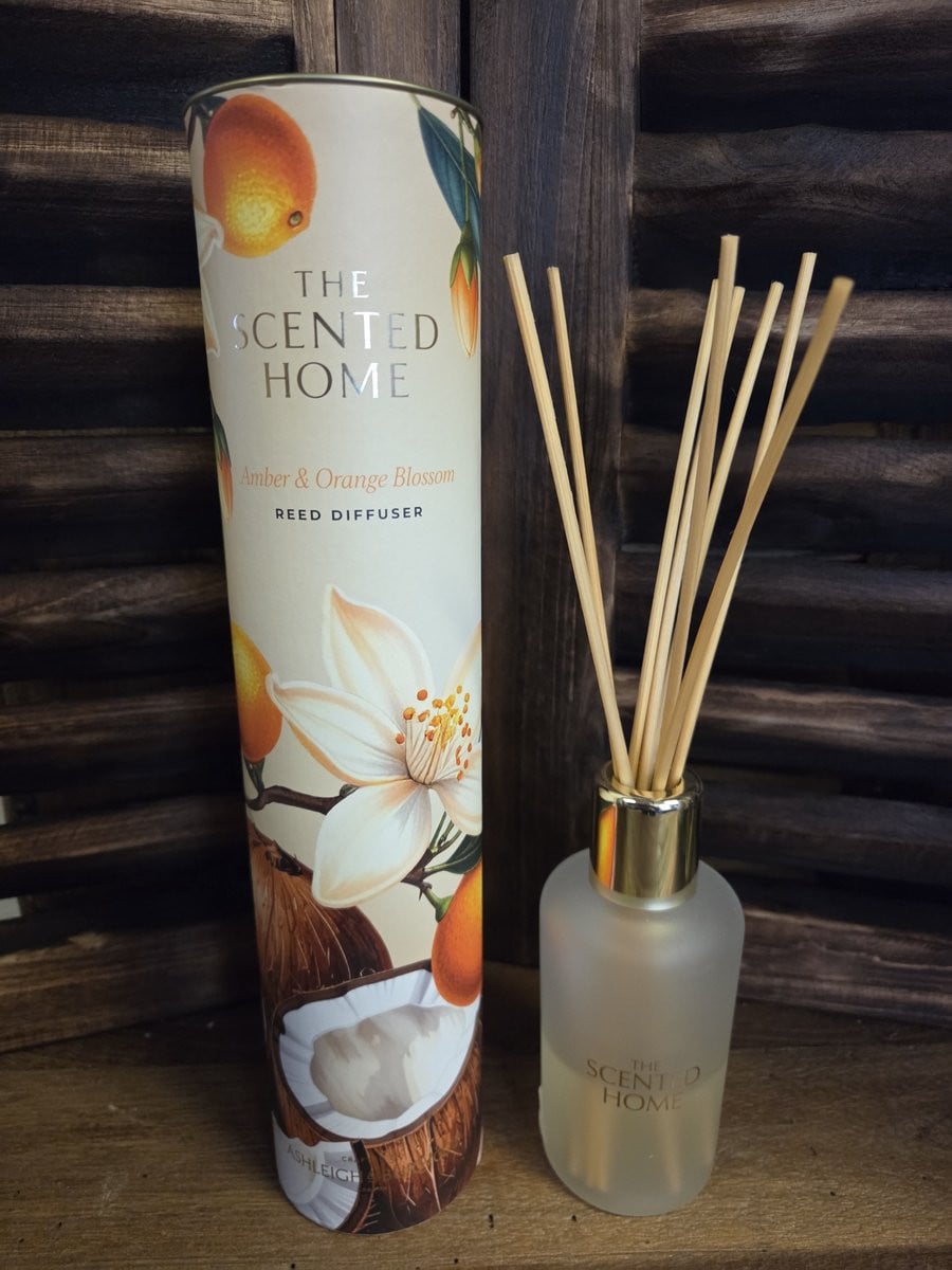 Ashleigh & Burwood Amber & Orange Blossom geurstokjes - 150 ml