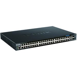 D-Link Switch Stackable Smart Gigabit, DGS-1520-52MP/E,managed, 50-Port, 44x1Gbit/s & 4x2,5Gbit/s & 2x10Gbit/s, 48xPoE+,2xSFP+