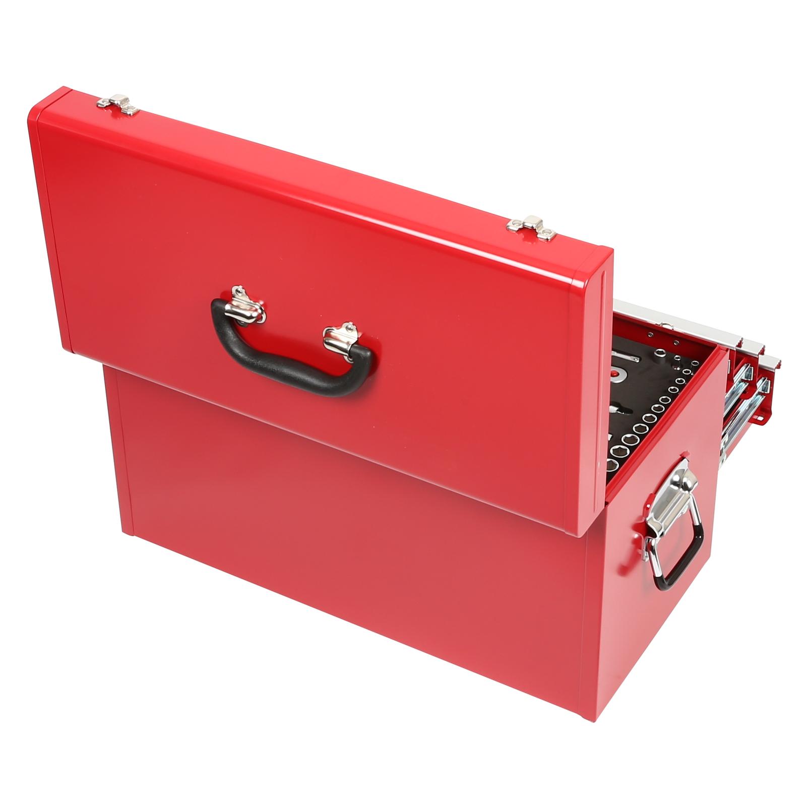 KS Tools 1/4" + 1/2" Werkzeug-Satz, 100 Teile, umschaltbar (100 Teile) (911.0100)
