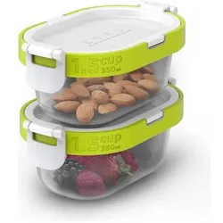 ZOKU Vorratsbehälter Neat Stack, 4er Set, Vorratsbehälter