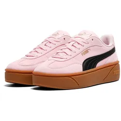 PUMA Club II Era Suede Plateau Sneaker Damen 09 - pearl pink/puma black 38