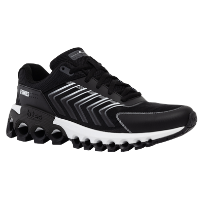 Sneaker K-SWISS "Tubes Sport Ultra", Herren, Gr. 43, schwarz (schwarz, asphalt, weiß), Textil, Schuhe Sneaker