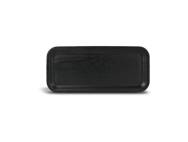 Sagaform Assiette longue Hanna 34x15 cm Noir