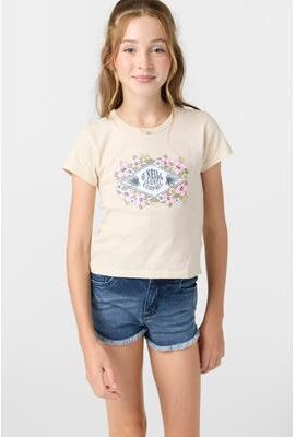 O'Neill s Aiden Denim Shorts in Blue Grass Wash, Size 10, Elastane