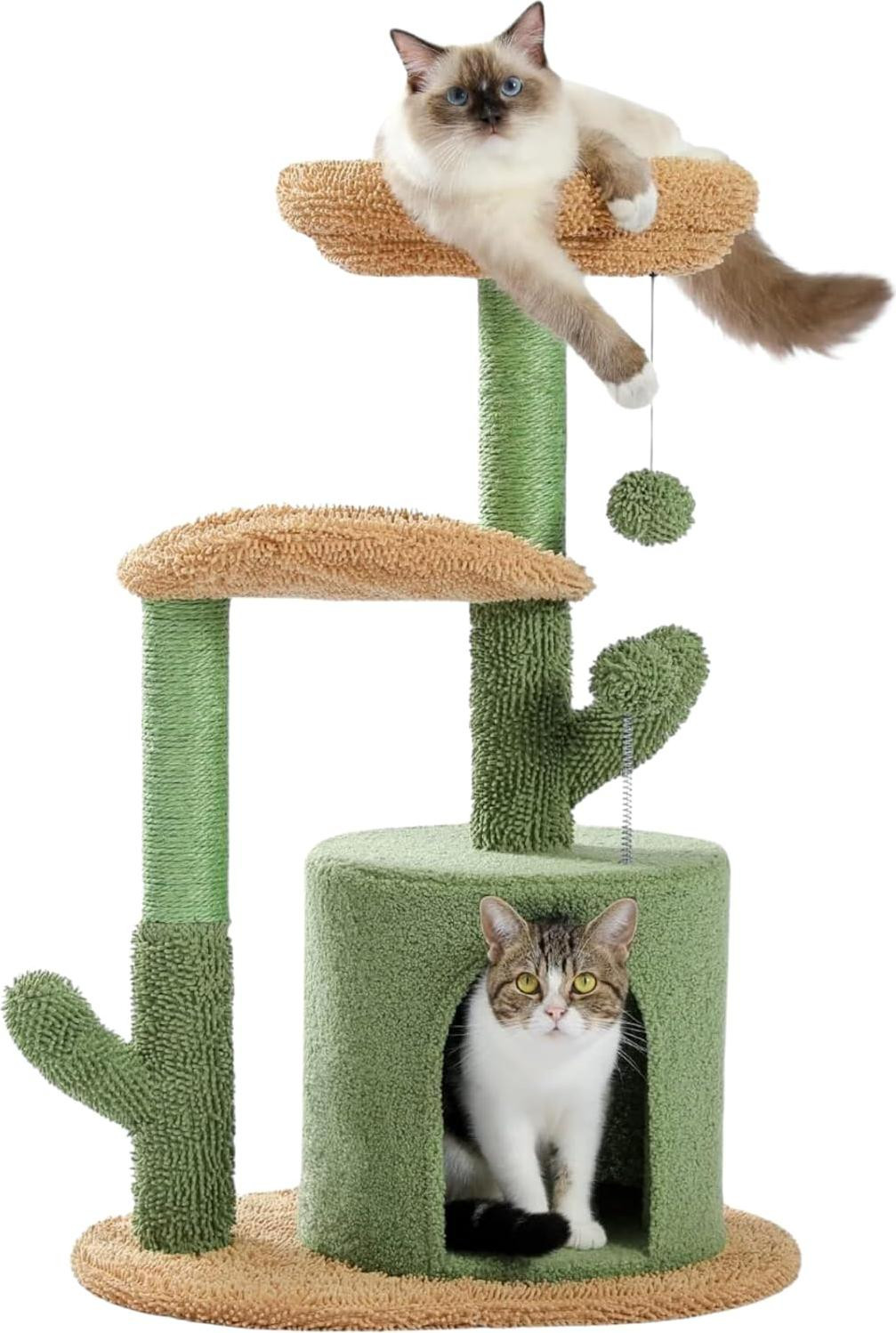 Famanu krabpaal voor katten - Groen - Hoogte: 78 cm