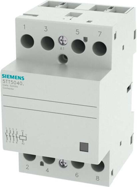Siemens Indus.Sector Contacteur d'installation 4S 230VAC 40A 220VDC 5TT5040-0 (5TT50400)