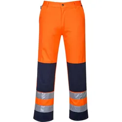 Warnschutz Bundhose "SEVILLA" - XL - orange/marine