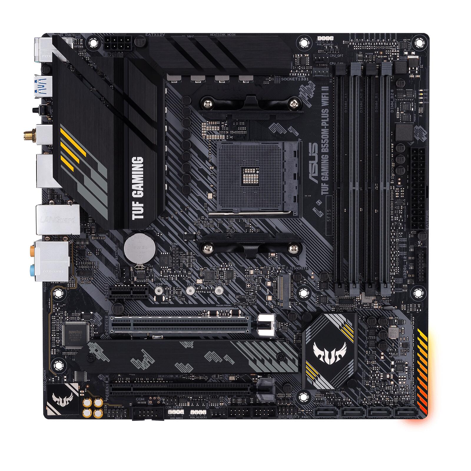 ASUS TUF B550M-Plus WIFI II Gaming Mainboard Sockel AM4 90MB19Y0-M0EAY0
