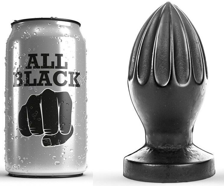 all black bouchon tout noir 12cm