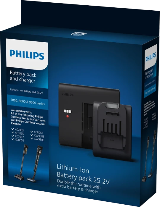 Philips Lithium-Ionen-Akku 25,2 V für AquaTrio 3 in 1 XV1797/01