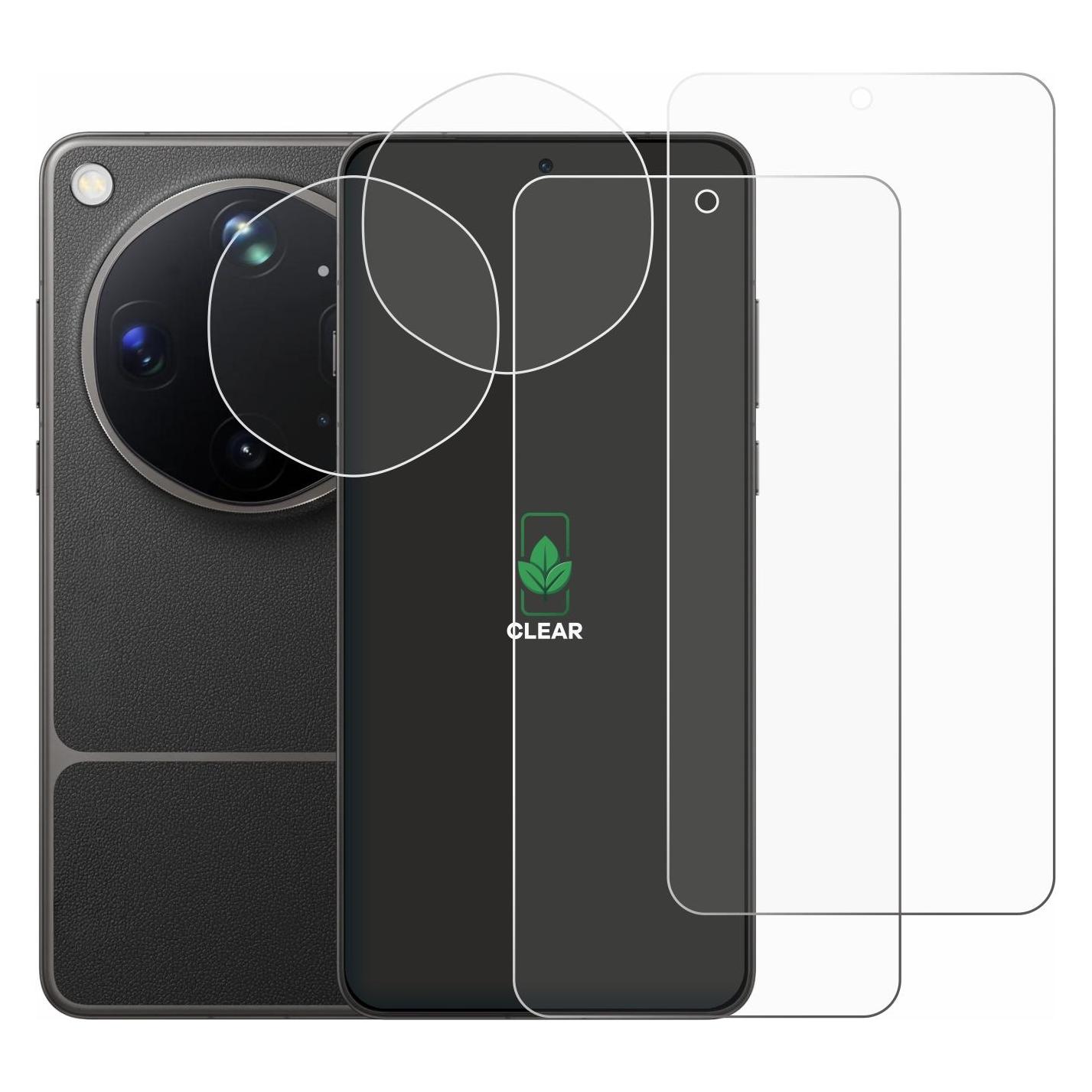 ScreenLeaf Schutzfolie für Oppo Find X9 Ultra (Display+Kamera) Displayschutz Display Schutz Folie Klar (2 Stk., Oppo Find X9 Ultra) (6163226)