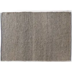 Tom Tailor Handwebteppich Smooth Comfort braid natural blue 160 x 230 cm