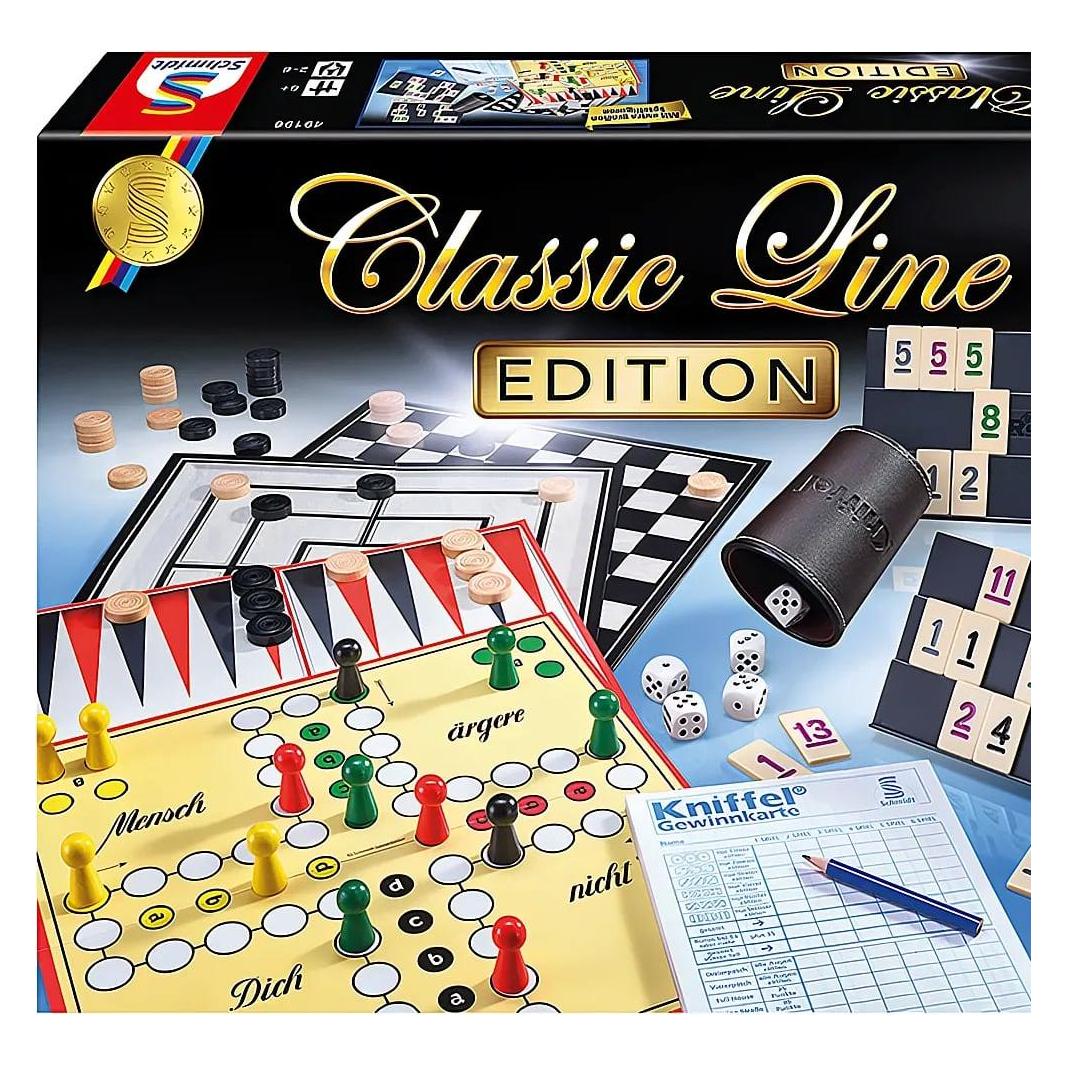 Schmidt Spiele Classic Line Spielesammlung (2 - 8 Spieler) (49196)