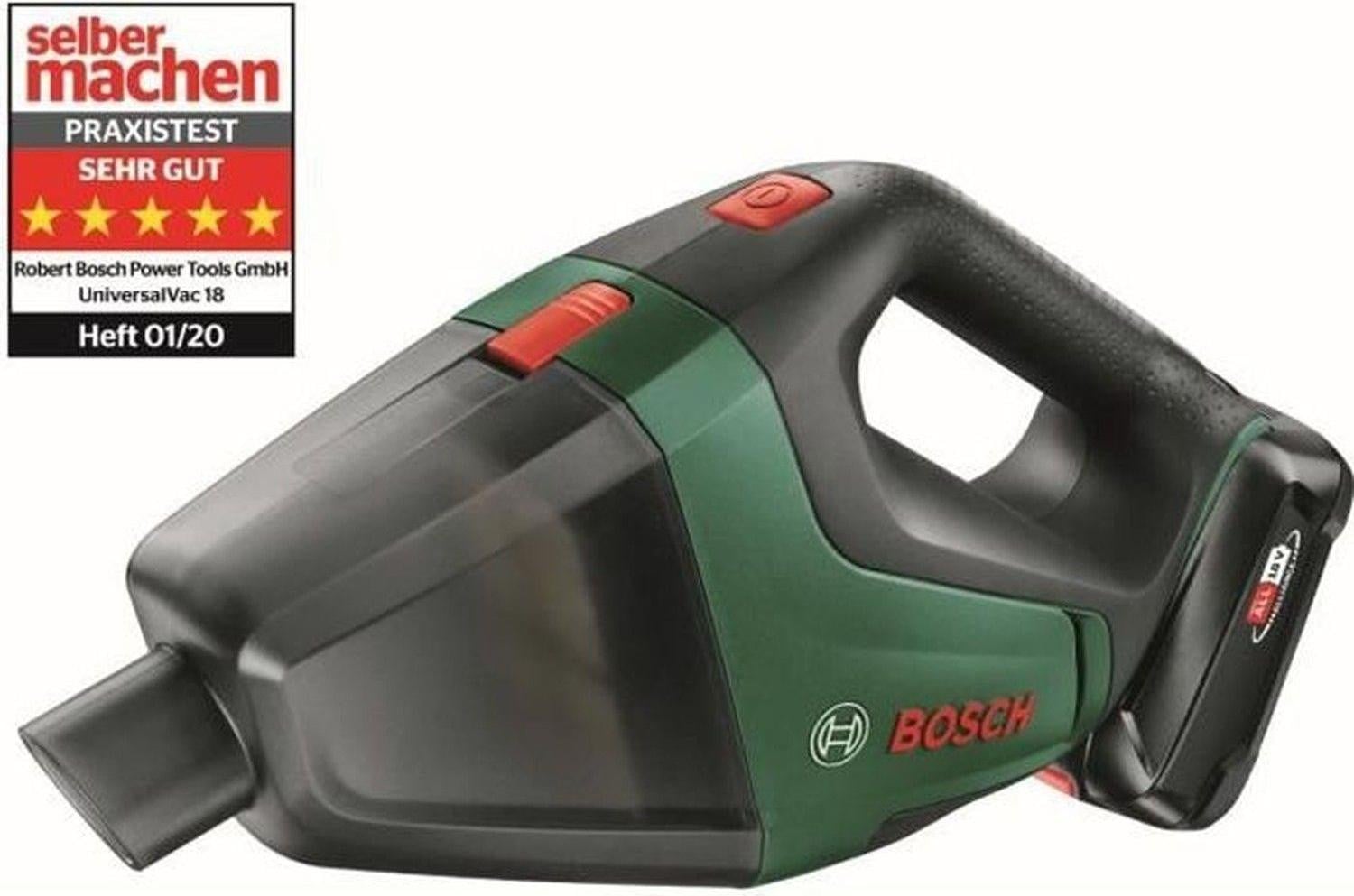 Bosch UniversalVac18 SET draadloze handstofzuiger met 2,5Ah accu