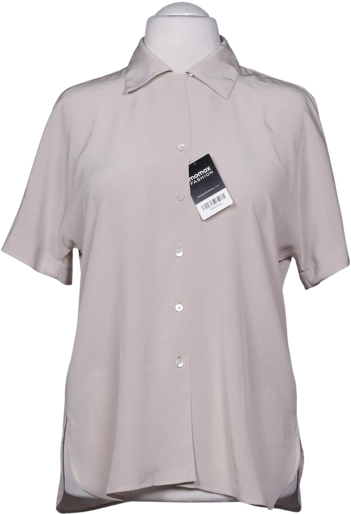 Van Laack Damen Bluse, Beige, Gr. L, Synthetik - Second Hand