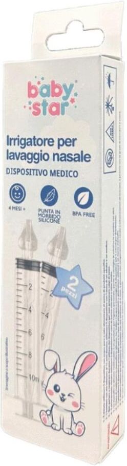 FARVIMA MEDICINALI SpA Baby Star Irrigatore Nasale, 2 Pezzi