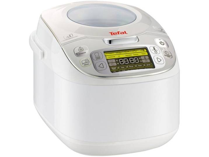 Multicooker Tefal 2.5 l - Farbe: weiss - Multikocher