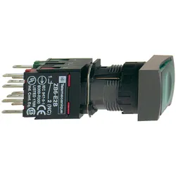 Schneider Electric Leuchtdrucktaster, grün XB6DF3B1B
