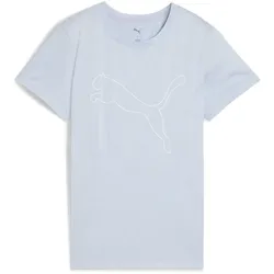PUMA Tad Essential Heather Logo Trainingsshirt Damen 47 - cool weather heather S