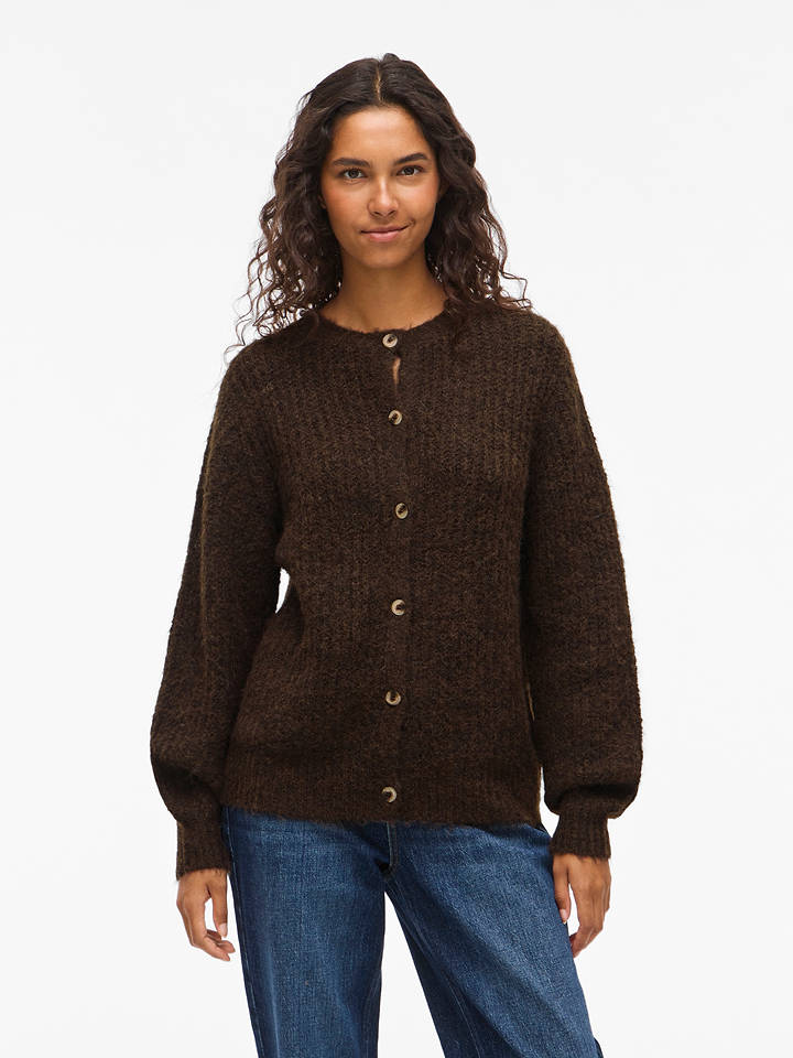 Vila Cardigan in Braun - M