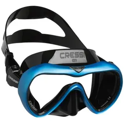 Cressi - A1 Tauchmaske - Anti-Fog - Farbe: Blau/Schwarz
