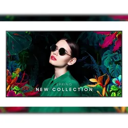 Samsung Displays LH85QMCEBGCXEN Samsung Smart Signage QM85C    214,63cm(85") (Speditionsversand)