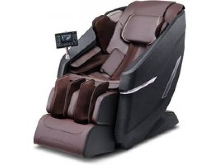 VEVOR Massagesessel mit flexibler SL-Schiene, 3D-Ganzkörper-Shiatsu-Massagegerät, Schwerelosigkeit, 10 bis 18 Automatikmodi, Heizung, Bluetooth-Lautsprecher, Luftkissen und Touchscreen 150 kg
