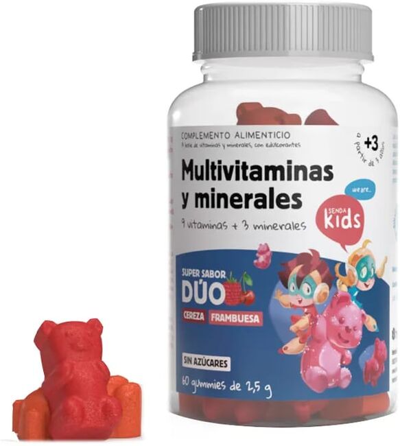 Herbora Senda Kids Multivitaminas y Minerales Gummies 60 Gominolas