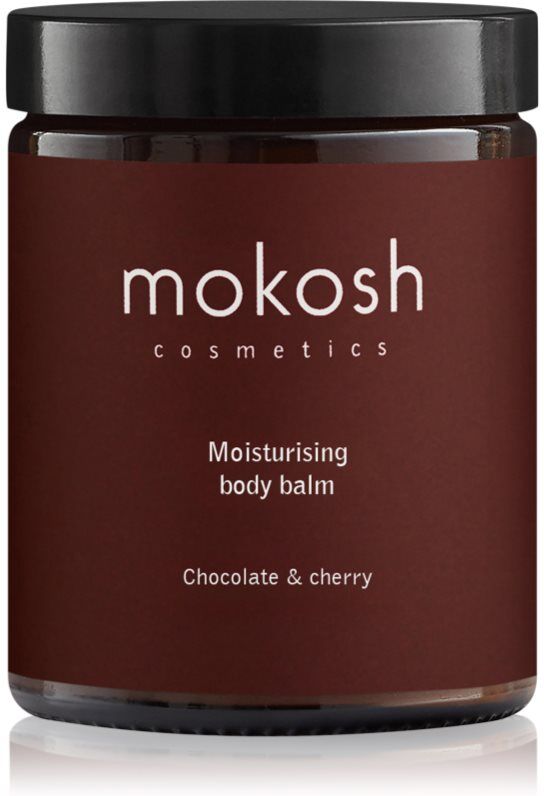 Mokosh Chocolate & Cherry lait corporel hydratant au parfum chocolaté 180 ml
